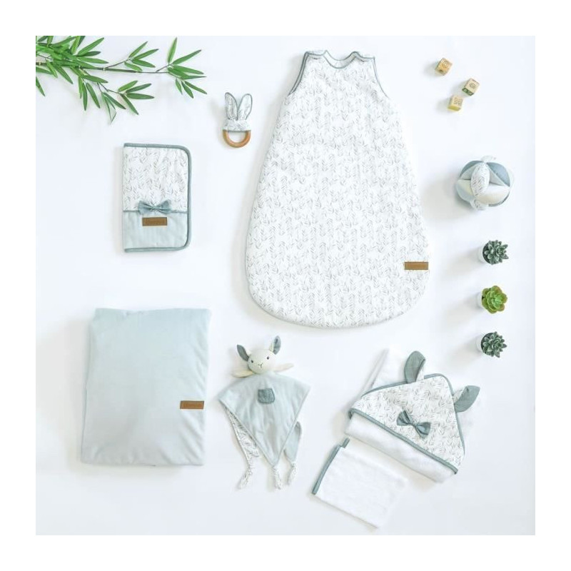 Changing mat + Cover with 1 waterproof sponge - DOMIVA - FILOU