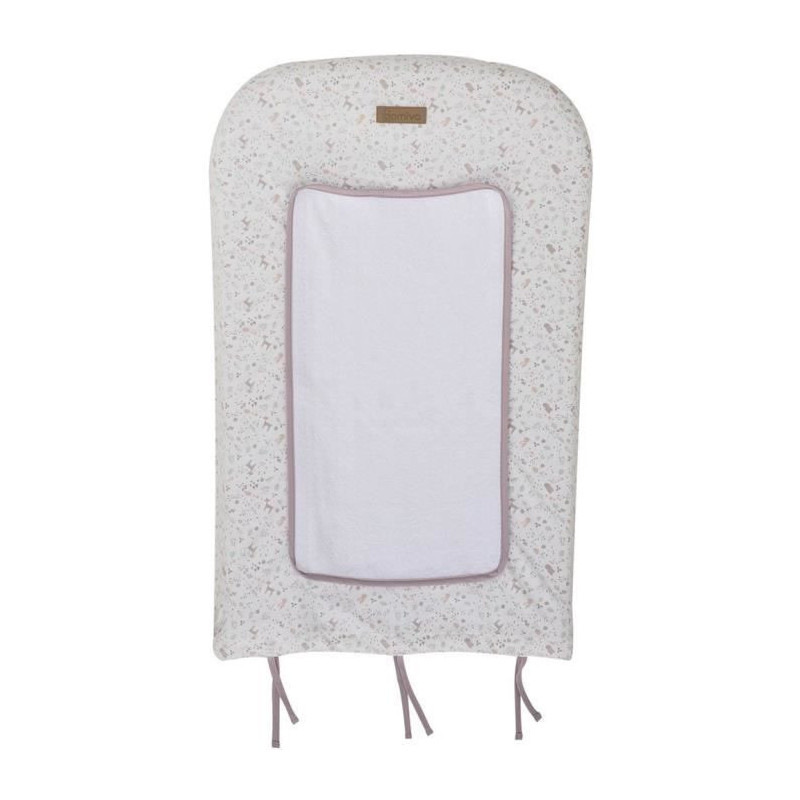 Changing mat + Cover with 1 waterproof sponge - DOMIVA - LILAC