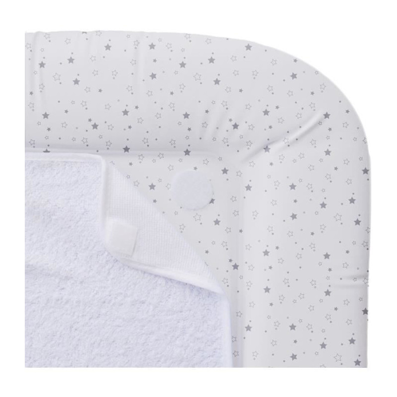 PVC changing mat with 2 removable sponges/comfort 42x70 cm lilac