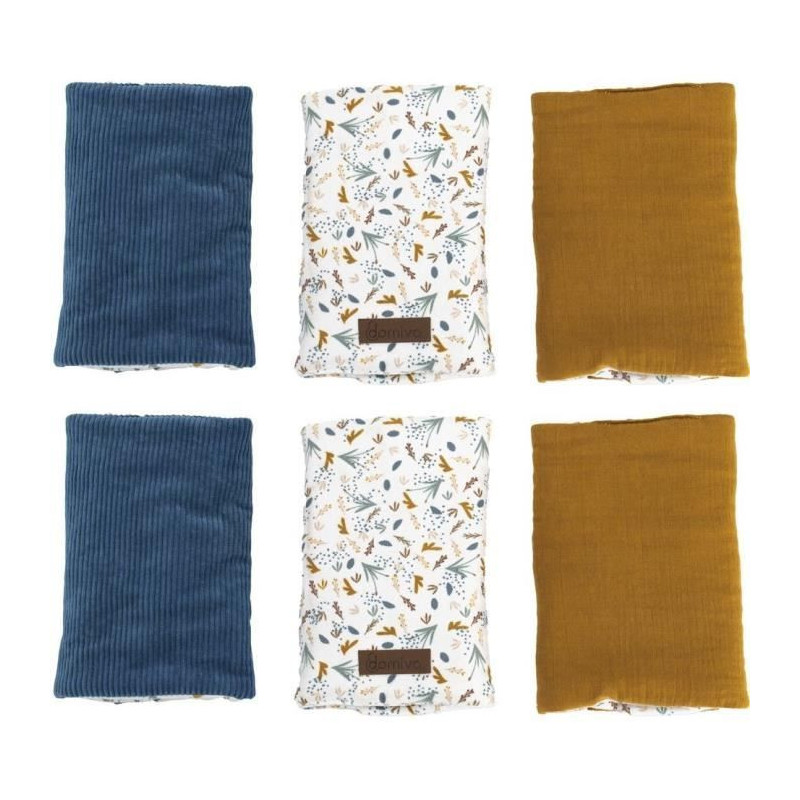 Bed bumper - DOMIVA - AU FIL DE L'EAU - Modular - x6 - Open 40 x 25 cm