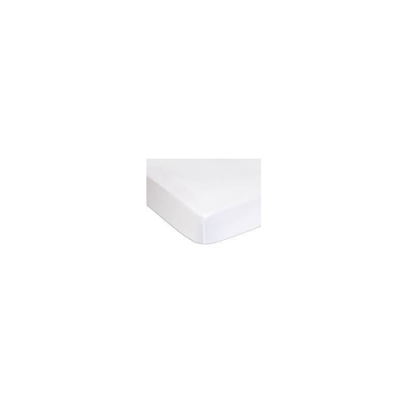 Polyurethane mattress cover + fitted sheet - 60x120 cm - Caramel
