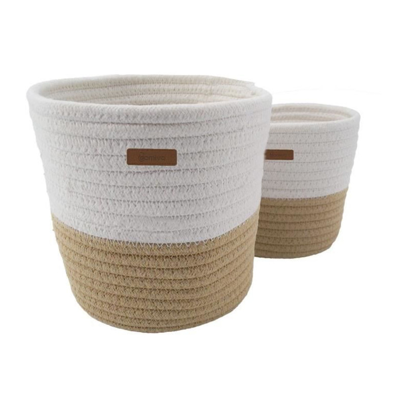 Storage baskets - DOMIVA - Honey Moon - Woven cotton