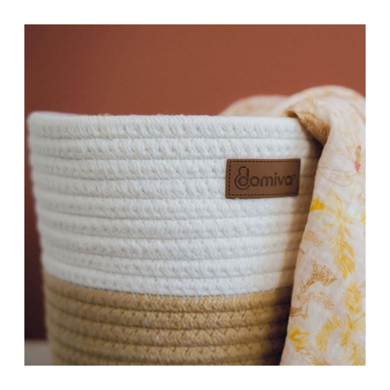 Storage baskets - DOMIVA - Honey Moon - Woven cotton