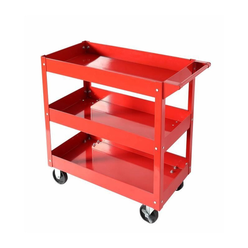 3-tray workshop trolley - DOMAC - Store your tools easily, and above a