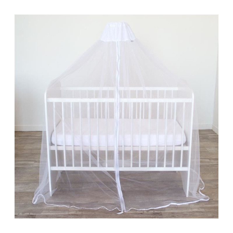 Bed canopy + bed arrow on base set - DOMIVA - White mosquito net for b