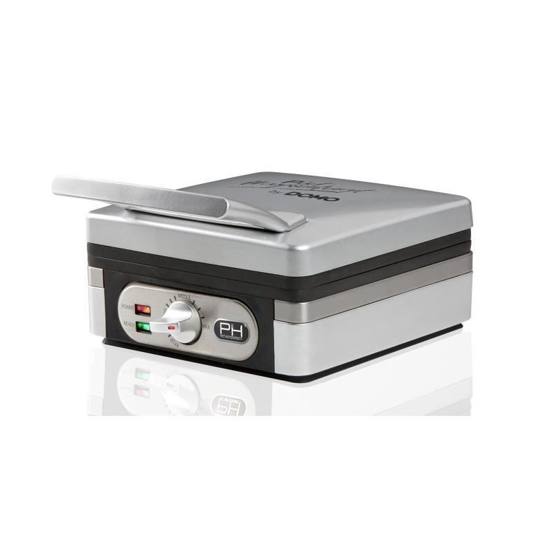 DOMO DO9047W Electric Waffle Maker - Inox
