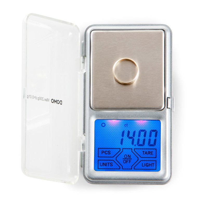DOMO DO9096W Precision Kitchen Scale - Gray