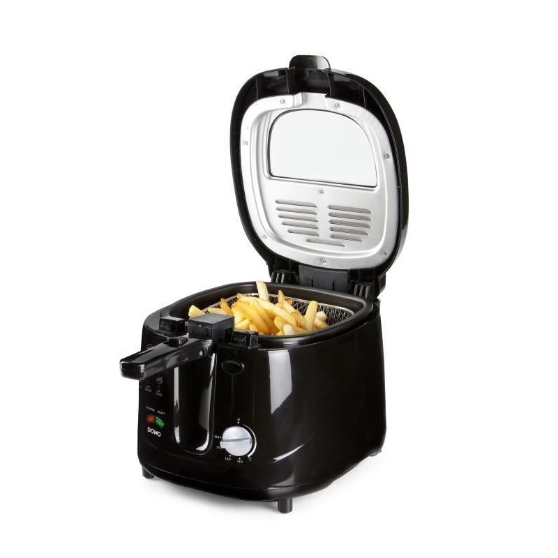 Domo do461fr Classic electric fryer - black