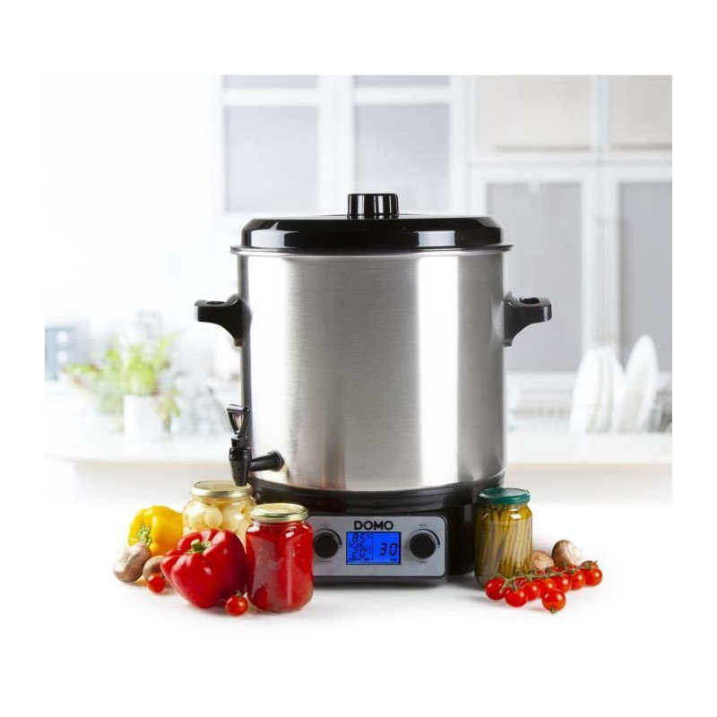 Jar sterilizer - DOMO - DO42325PC - 27 liters - 2000 W
