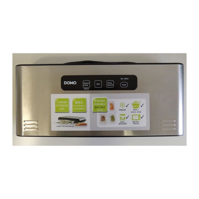 DOMO DO327L Vacuum sealer - 20 bags included