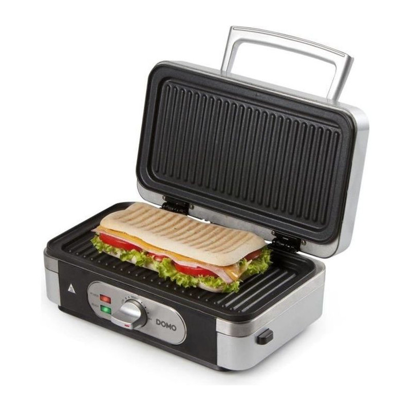 DOMO DO9136C Multifunction waffle maker - Stainless steel