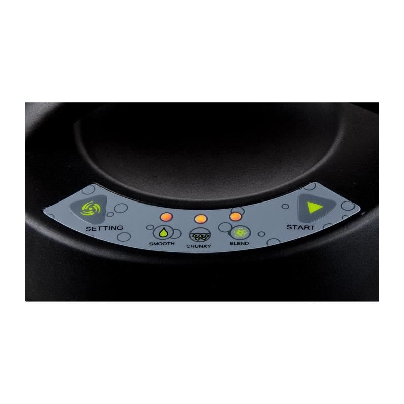 DOMO DO498BL Heating Blender - Black