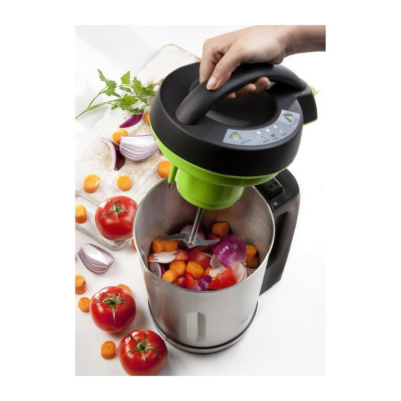 DOMO DO498BL Heating Blender - Black