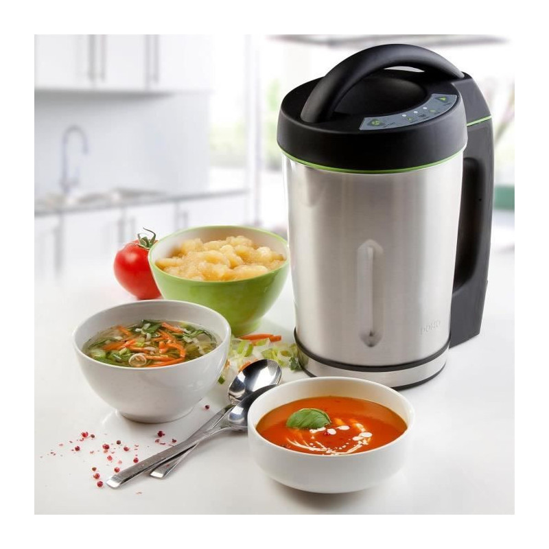 DOMO DO498BL Heating Blender - Black