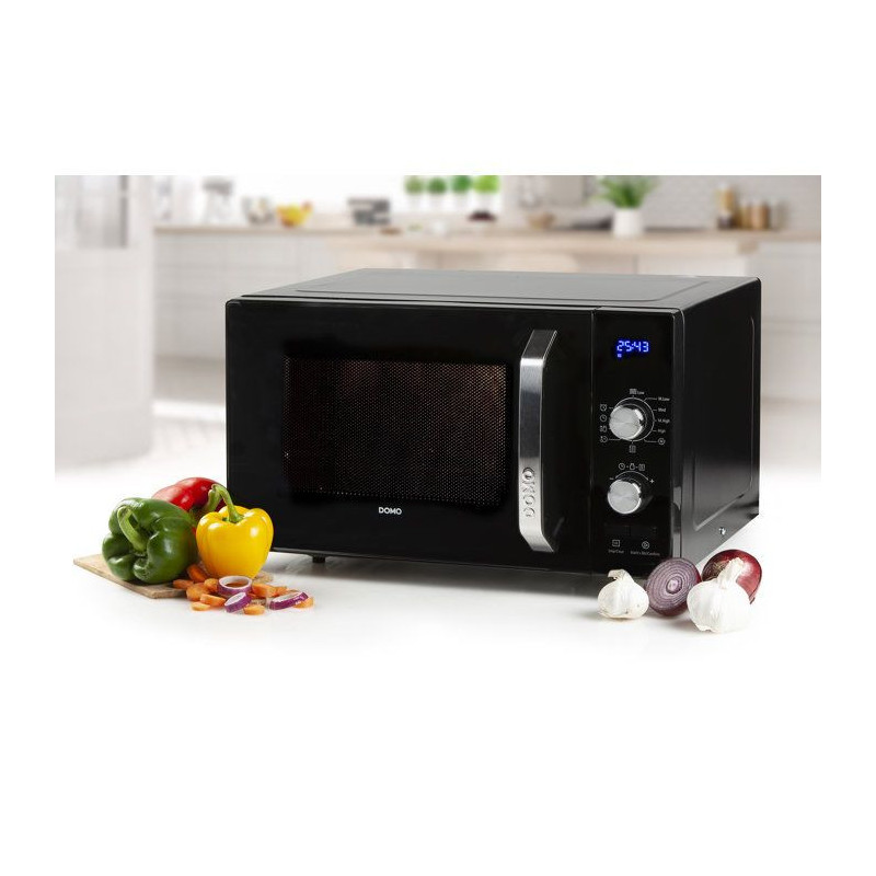 DOMO- DO2924- Microwave - 23L - 800W - tray 27cm - timer up to 95mn