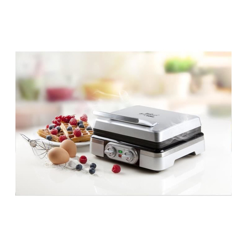 DOMO DO9149W Electric Waffle Maker - Inox