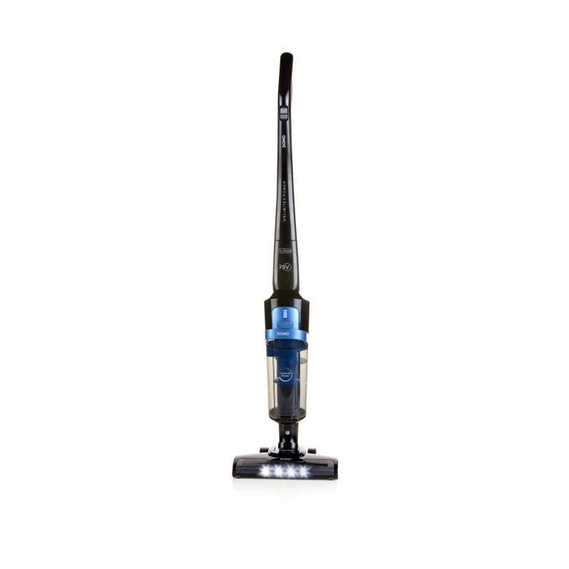 DOMO Cordless vacuum cleaner DO221SV - Cyclonic system - Li-Ion batter