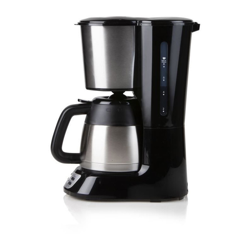 Filter coffee maker - DOMO - DO709K - 1000 W - 1 L - 8 cups - LCD scre