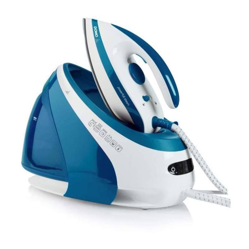 Domo do1022S iron with steam generator - 160g/min - 7.5bar - 450g stea