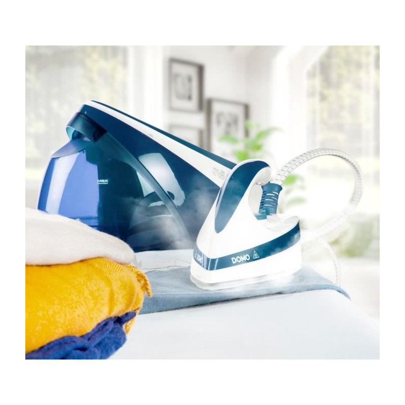 Domo do1022S iron with steam generator - 160g/min - 7.5bar - 450g stea