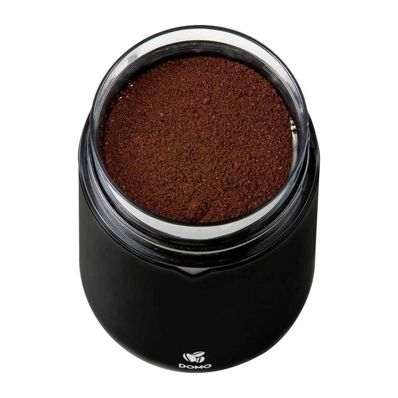 Electric coffee grinder - DOMO - DO712K - 150 W - Capacity: 70 g - Gri