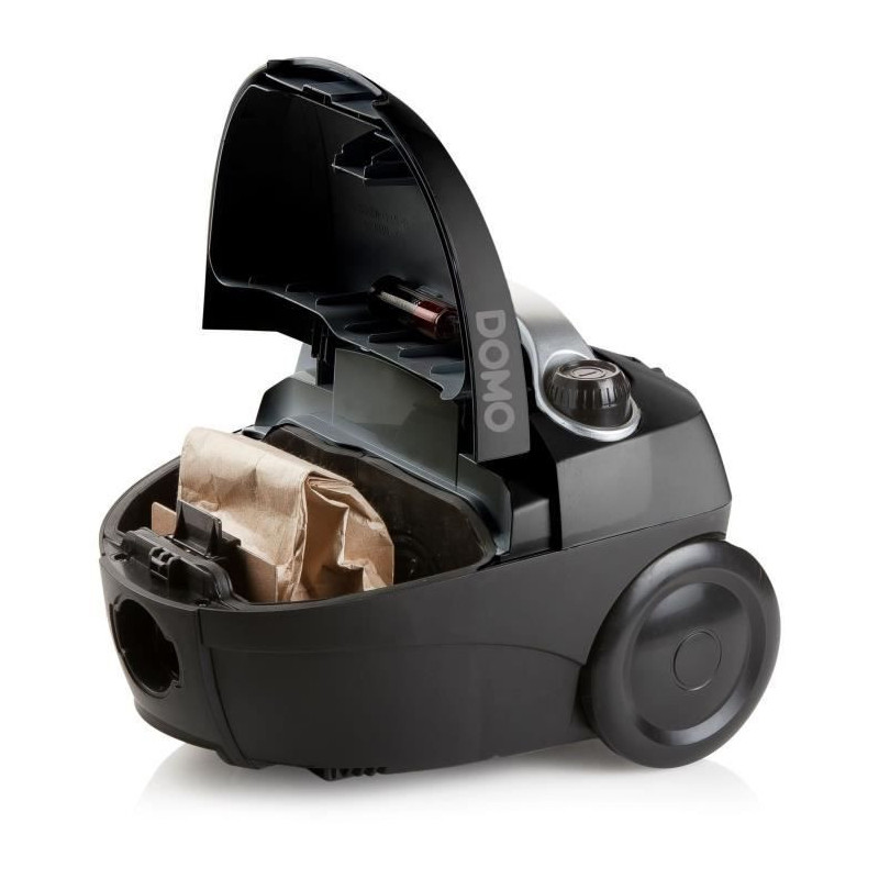 Domo do1033S - Compact vacuum cleaner with 450W bag - HEPA10 filter. R
