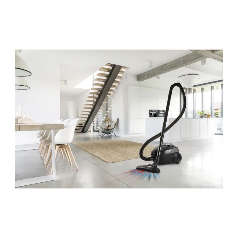 Domo do1033S - Compact vacuum cleaner with 450W bag - HEPA10 filter. R