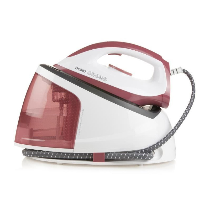 DOMO DO7114S - Iron with steam generator - 5 bar - Continuous steam 12