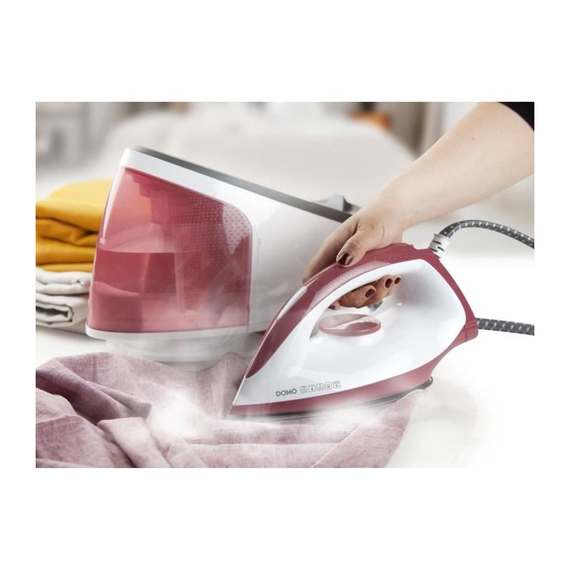 DOMO DO7114S - Iron with steam generator - 5 bar - Continuous steam 12