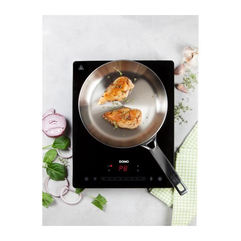 Domo do332IP - Induction plate 1 fire - 2000W - TouchScreen - Digital