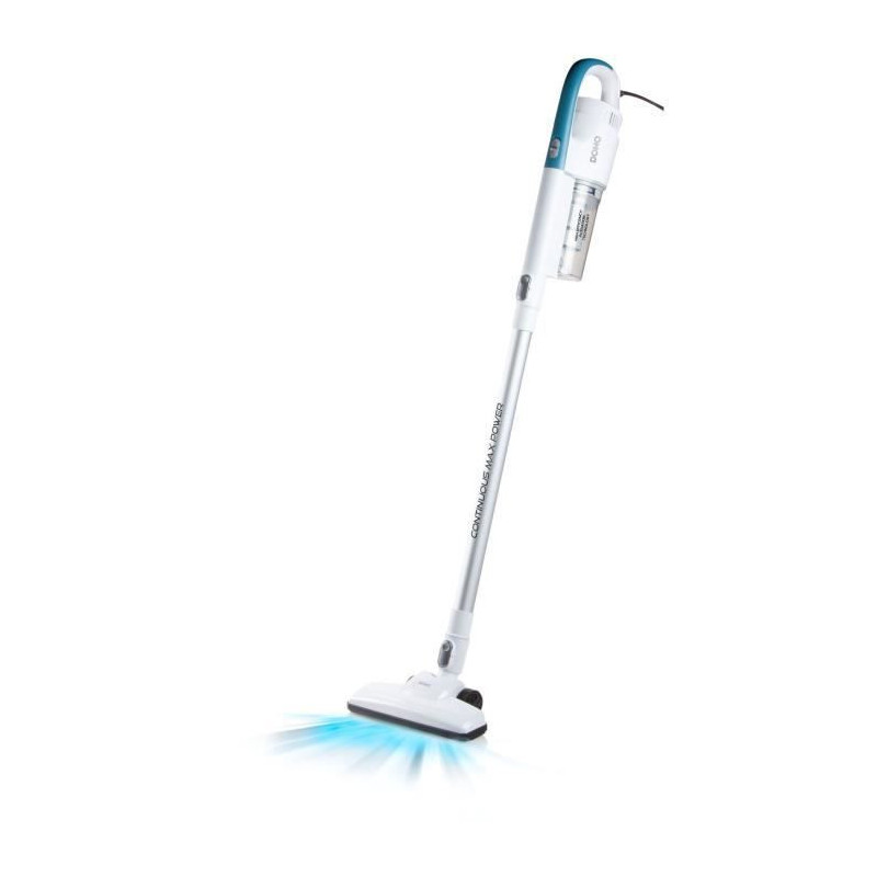 Domo do237SV - Willed broom vacuum cleaner - 450W - Push reservoir 0.4