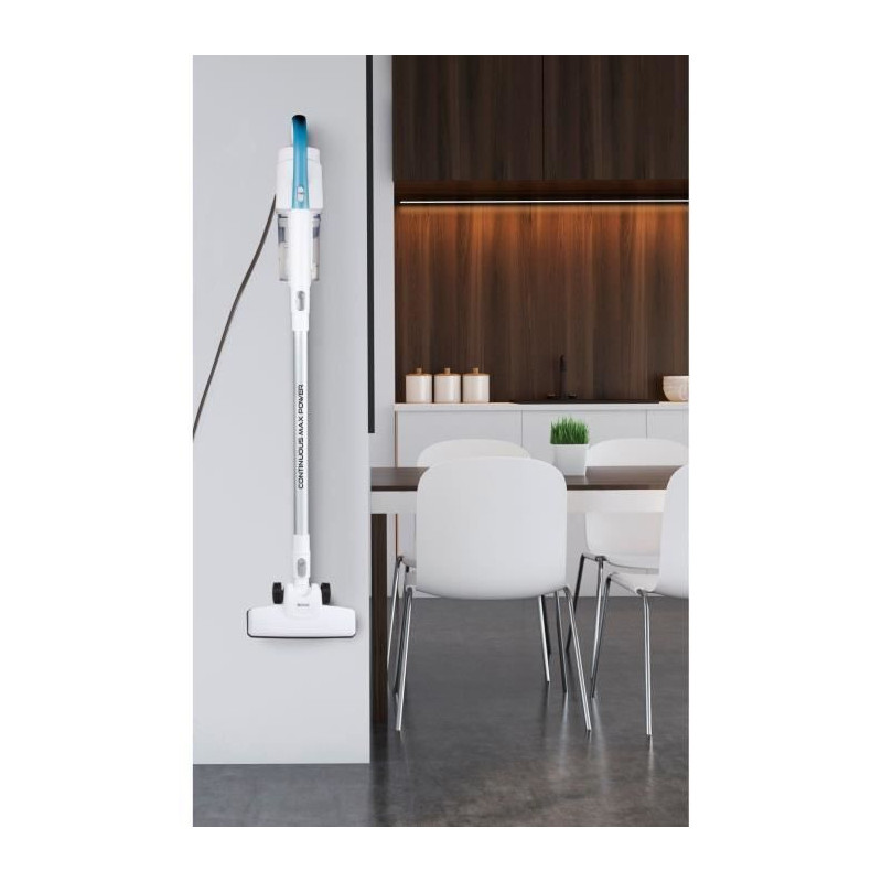 Domo do237SV - Willed broom vacuum cleaner - 450W - Push reservoir 0.4