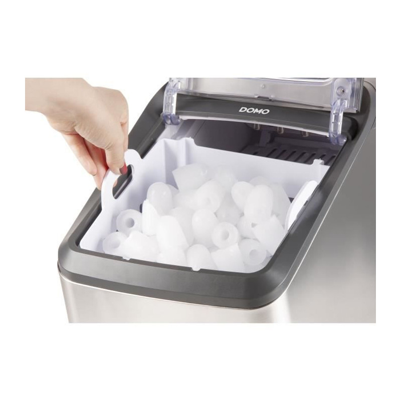 Pro ice maker - DOMO - DO9247IB - 2.8 liters - 145 W - Ice cubes in 8