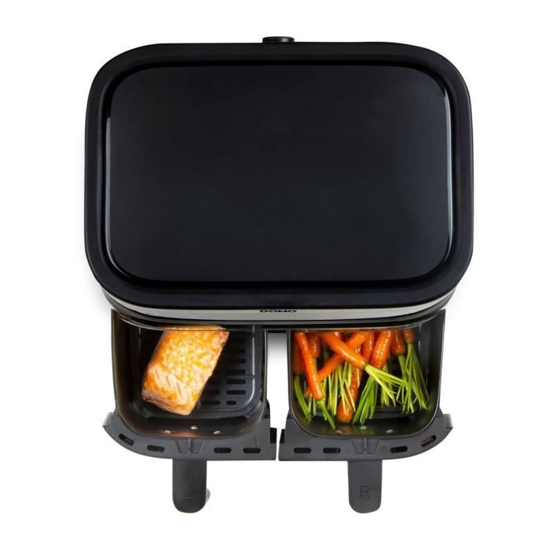 Domo hot air fryer - Do537fr - 2 x 4 L - 85 ° A 200 ° - 8 Automatic