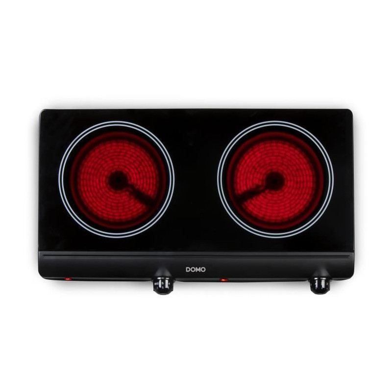 Hob - DOMO - 2 burners - 50.2 x 29.4 x 6.7 cm - DO339KP