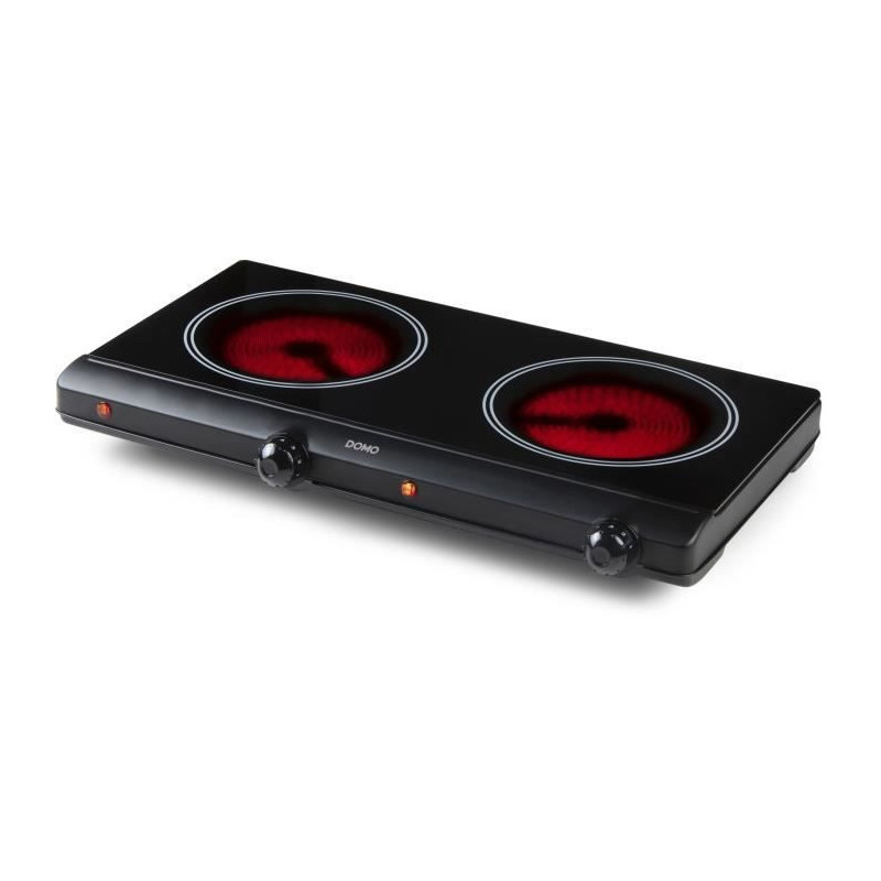 Hob - DOMO - 2 burners - 50.2 x 29.4 x 6.7 cm - DO339KP