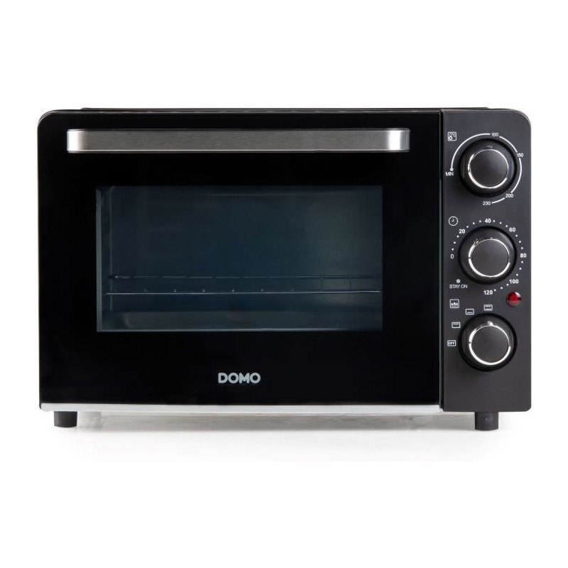 DOMO DO807GO mini bake and snack oven - 20 L - black - 1300watt -