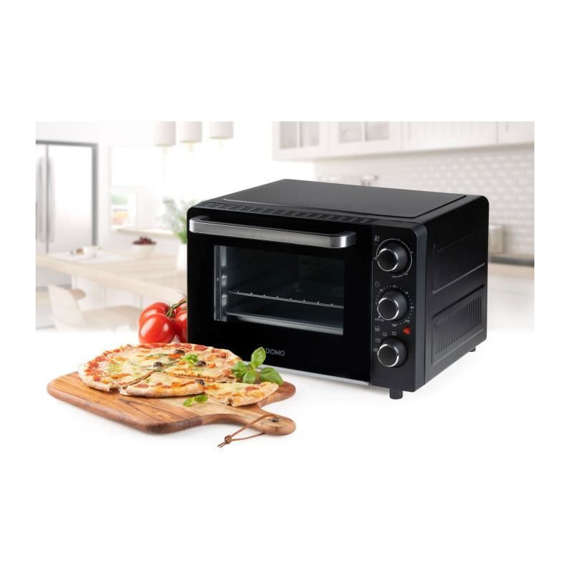 DOMO DO807GO mini bake and snack oven - 20 L - black - 1300watt -