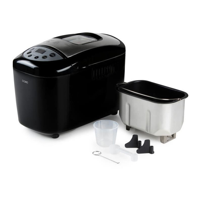 XL automatic bread machine - DOMO - B3977 - 850 W - 17 programs - LCD