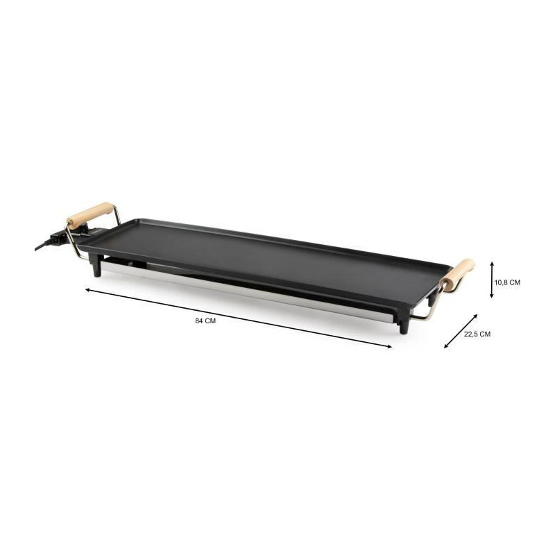 Plancha Family XL - DOMO - DO8312TP - 70 x 22 cm