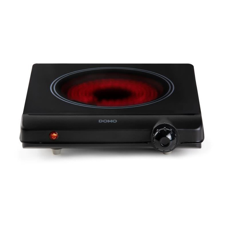 Ceramic hob - DOMO - 1 burner - 25.3 x 28.7 x 7 cm - DO30111KP