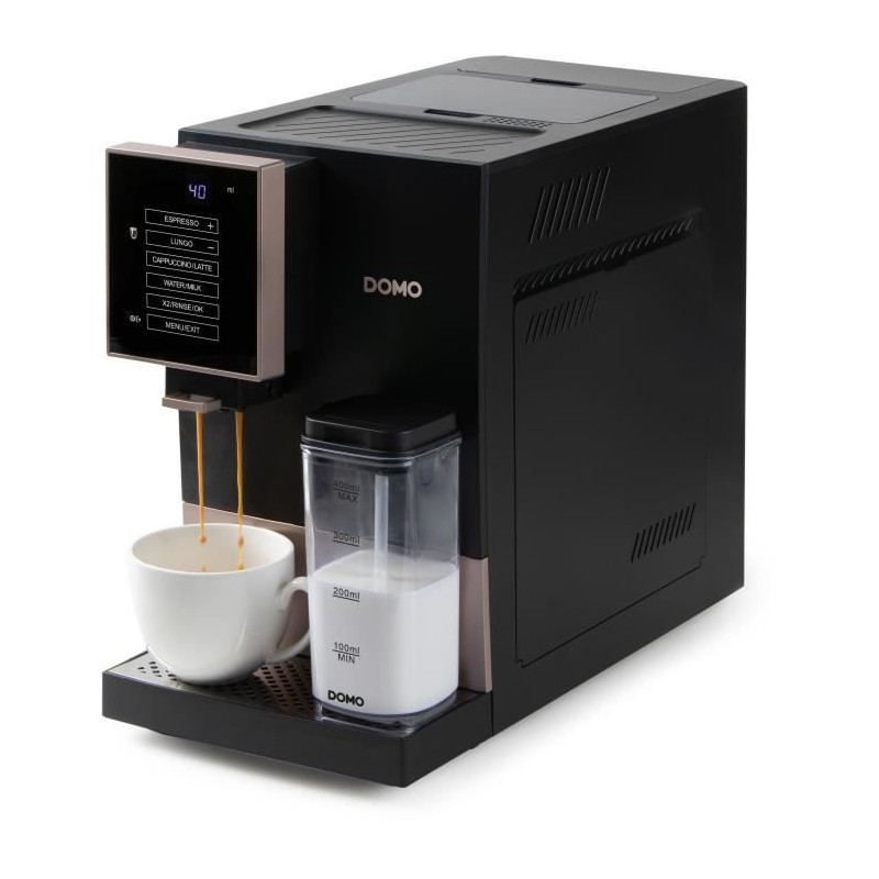 Automatic espresso machine with grinder - DOMO - DO743K - 1350 W - 19