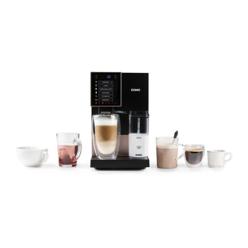 Automatic espresso machine with grinder - DOMO - DO743K - 1350 W - 19