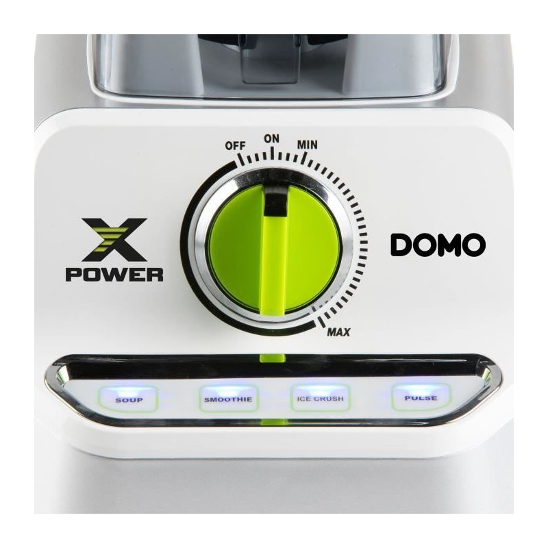 Blender XPOWER - DOMO - DO747BL - 1500 W - 2 L - Gray