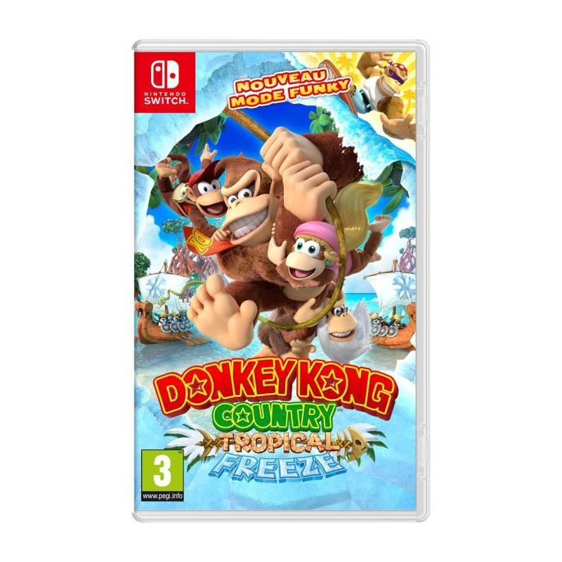 Donkey Kong Country : Tropical Freeze Jeu switch