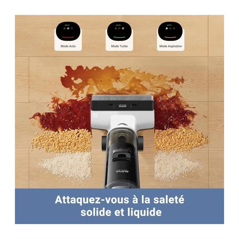 Mop Vacuum Cleaner - DREAME MOVA K20 - 200 W - 30 min - Water and dust