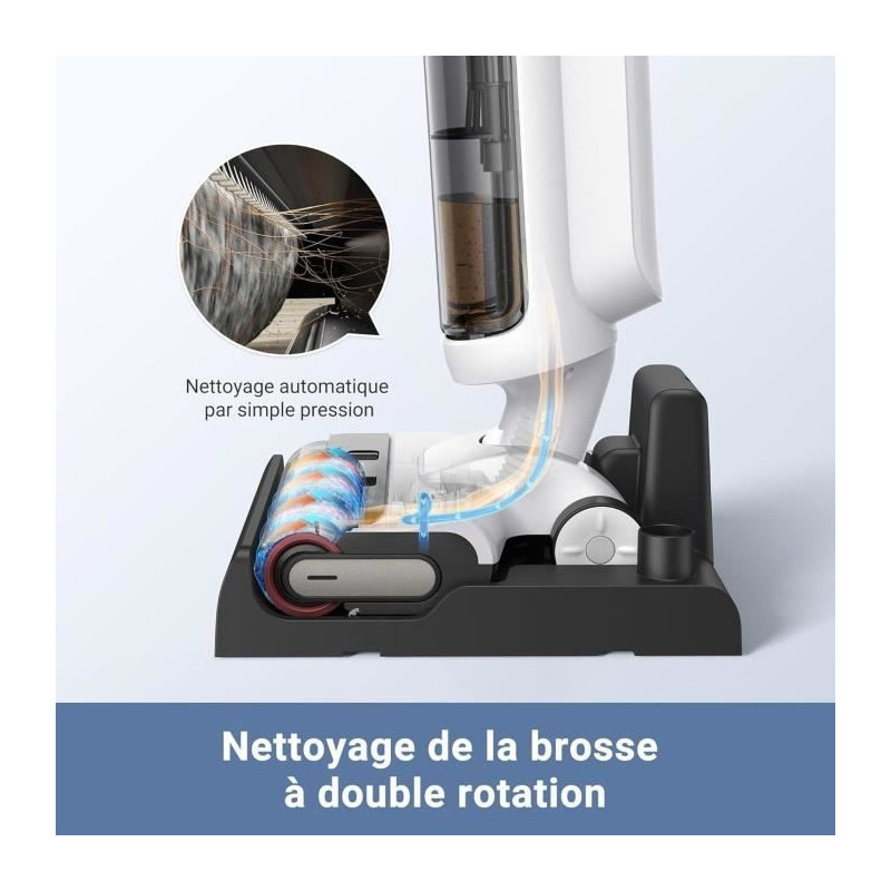 Mop Vacuum Cleaner - DREAME MOVA K20 - 200 W - 30 min - Water and dust