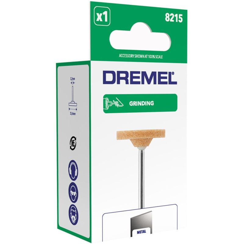 MEULE TO RECTIVE DREMEL 8215 (aluminum oxide, 25.4mm diameter, cylindr