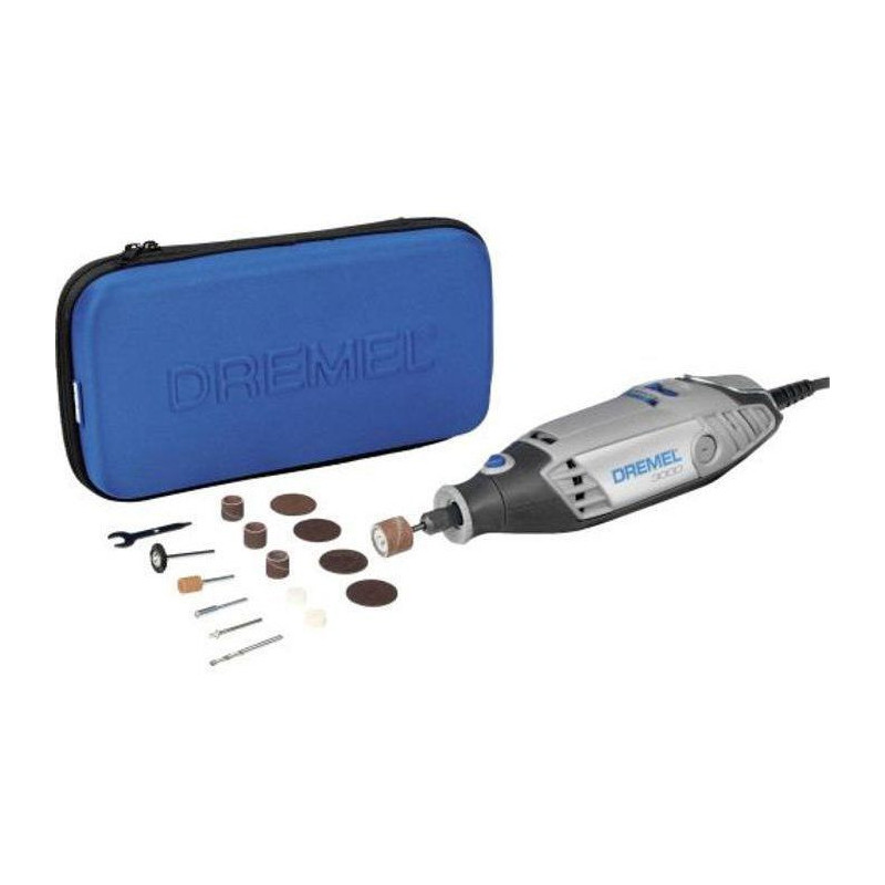 Dremel 3000 multifunction rotary tool (130 W, delivered in a box with