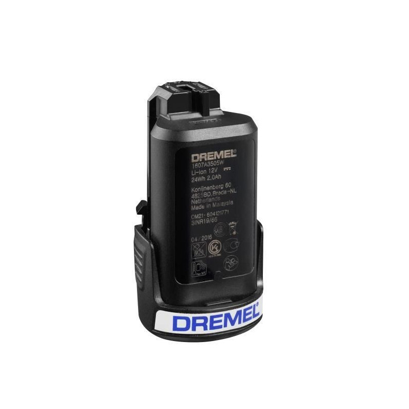 12V 2.0Ah battery for DREMEL 8200, 8220 and 8300 tools